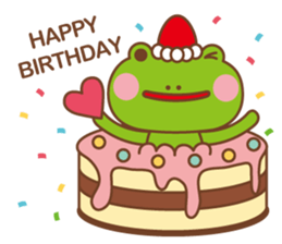 Daily of wig frog sticker #1056198