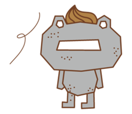 Daily of wig frog sticker #1056199