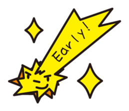 meteor shooting star sticker #1056245