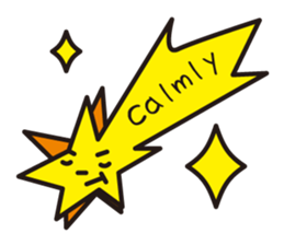 meteor shooting star sticker #1056246