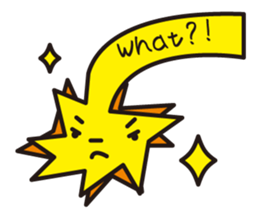 meteor shooting star sticker #1056250