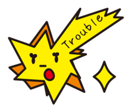 meteor shooting star sticker #1056251