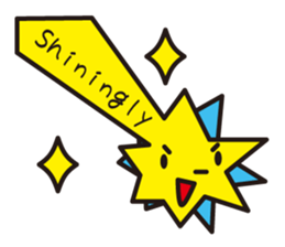 meteor shooting star sticker #1056258