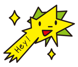 meteor shooting star sticker #1056263
