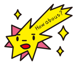 meteor shooting star sticker #1056272