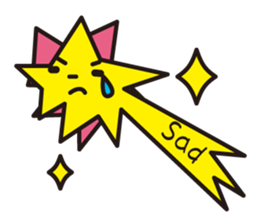 meteor shooting star sticker #1056274