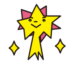 meteor shooting star sticker #1056280