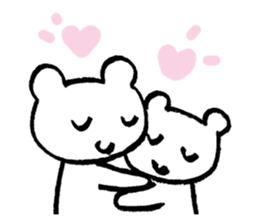 "Edokko" bear stamp sticker #1056353