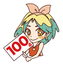 cheerleader kiiro sticker #1056756