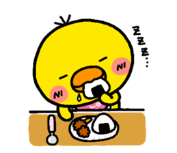 chick heart sticker #1056930