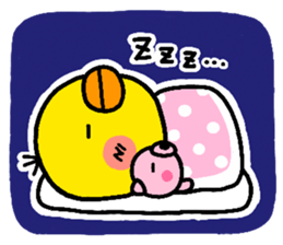 chick heart sticker #1056961