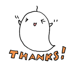 Ihiko&ihio Japanese ghost sticker #1057235