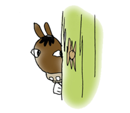 pinto horse Yura sticker #1057338