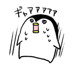 Penguin's lovely life sticker #1057405