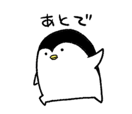 Penguin's lovely life sticker #1057424