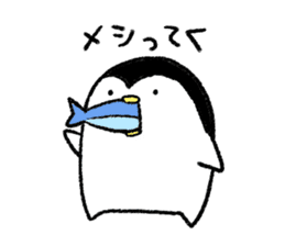 Penguin's lovely life sticker #1057436