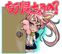 hot-cold anime girl "tsundere" sticker #1057595