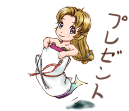 Mermaid princess Uno-chan sticker #1057820