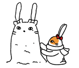 I Would of rabbit? sticker #1058085