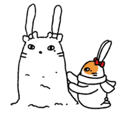 I Would of rabbit? sticker #1058085