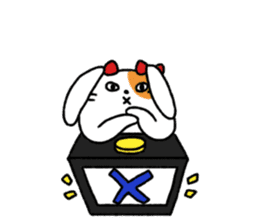 I Would of rabbit? sticker #1058099