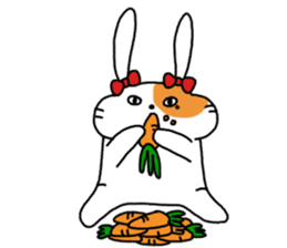 I Would of rabbit? sticker #1058117