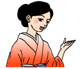 kimono sticker #1058179