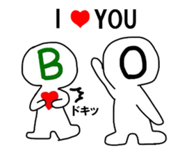 Blood type sticker sticker #1058533