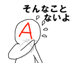 Blood type sticker sticker #1058553