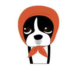 Boston Terrier sticker #1059138