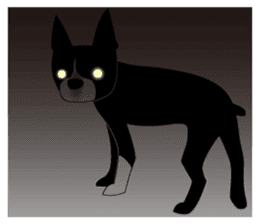 Boston Terrier sticker #1059150
