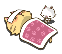Tabby cat sticker -English- sticker #1059192