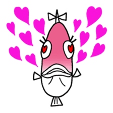 Sakana no Jijo sticker #1059408