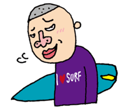 DASA SURFING LIFE sticker #1059593
