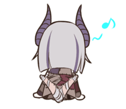 Devil twins "Liar and Gluttony" sticker #1060524