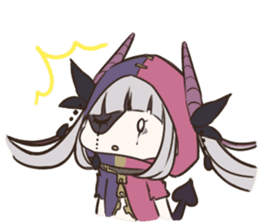 Devil twins "Liar and Gluttony" sticker #1060528