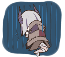 Devil twins "Liar and Gluttony" sticker #1060529