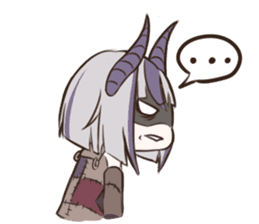 Devil twins "Liar and Gluttony" sticker #1060538