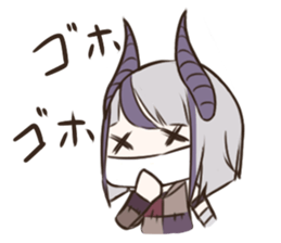 Devil twins "Liar and Gluttony" sticker #1060541