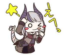 Devil twins "Liar and Gluttony" sticker #1060543