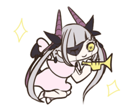 Devil twins "Liar and Gluttony" sticker #1060548