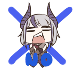 Devil twins "Liar and Gluttony" sticker #1060551