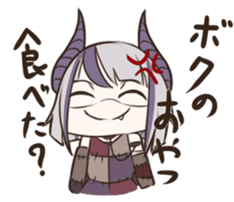 Devil twins "Liar and Gluttony" sticker #1060559