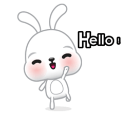 Fafa, The Rabbit sticker #1060734