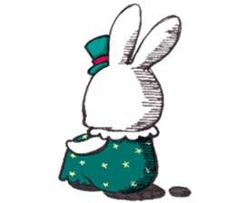 Rabbit Dreaming! sticker #1060765