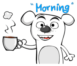 Silly Dog sticker #1061202