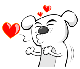 Silly Dog sticker #1061203