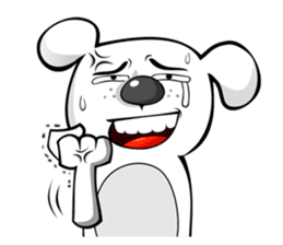 Silly Dog sticker #1061204