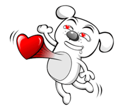 Silly Dog sticker #1061206