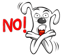 Silly Dog sticker #1061208